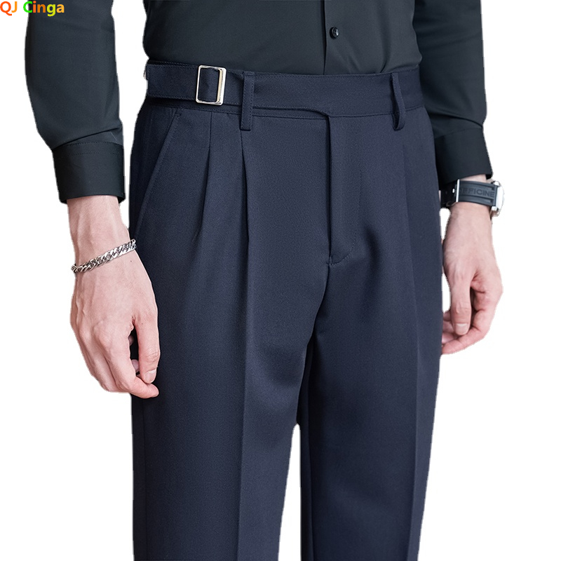 Men'S Fashion Khaki Pants - 2026 New Men's Black Suit Pants,