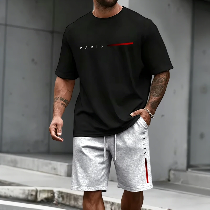 Paris Men'S Fashion - Summer Urban Fashion Short Sleeve Cool