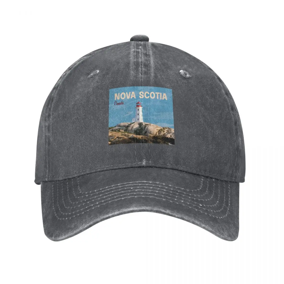Men'S Fashion Nova - Nova Scotia Canada Vintage Travel Graphic