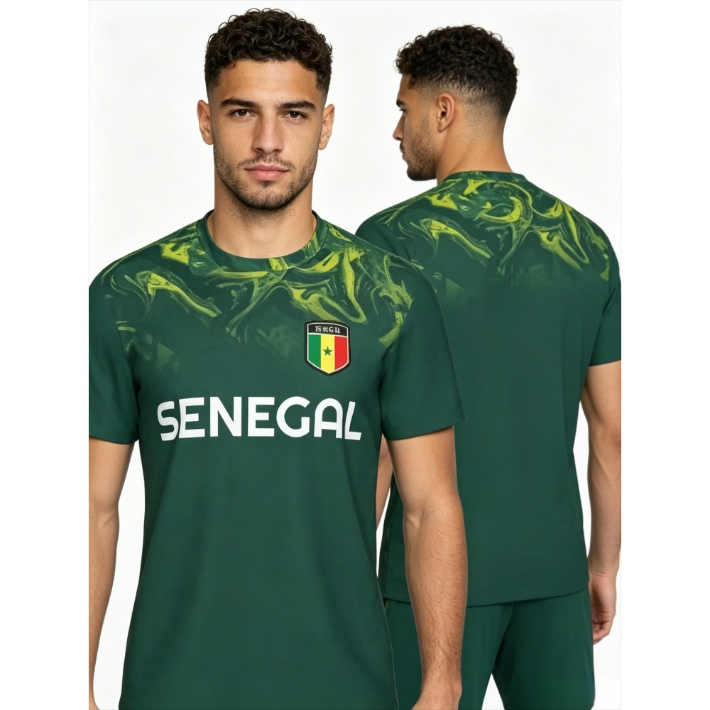 Men Fashion Upper - 2026 New Summer Senegal Flag Graphic