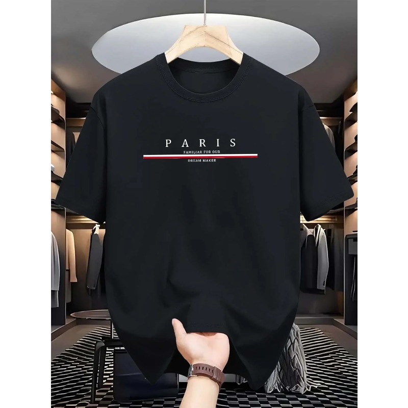Paris Men'S Fashion - Men's 100% pure cotton summer casual
