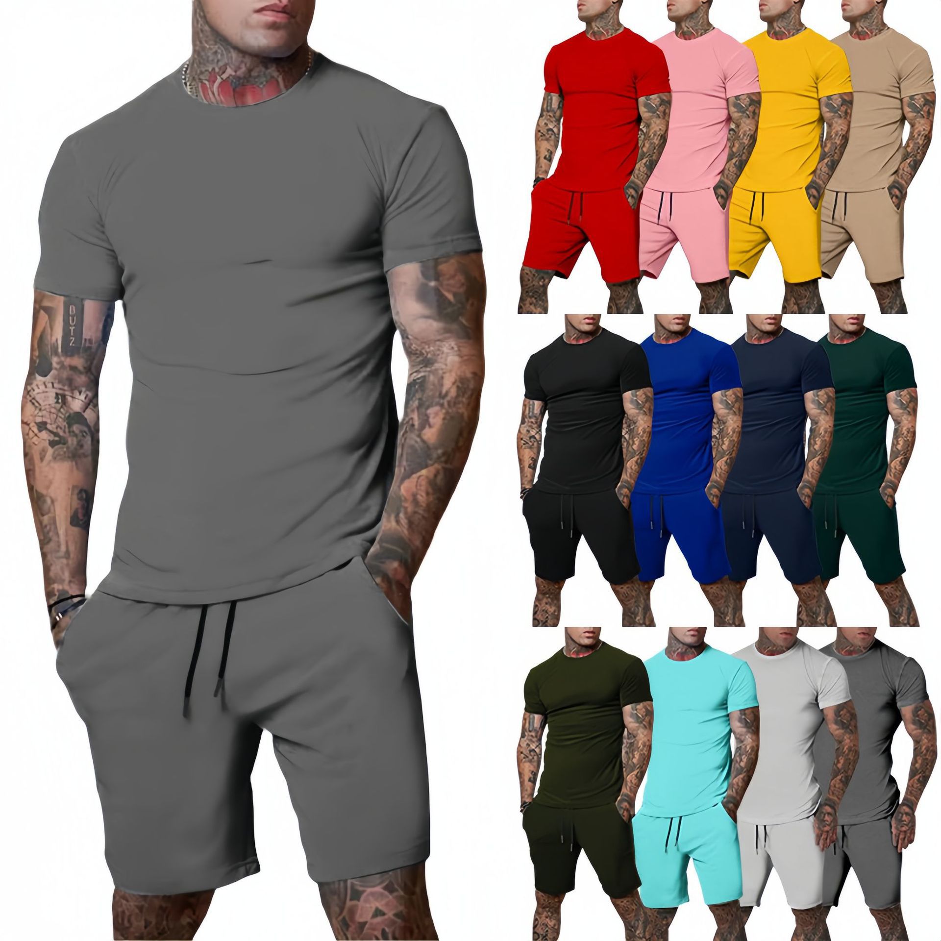 Mens Fashion Suits - Fashionable and casual summer outdoor sports