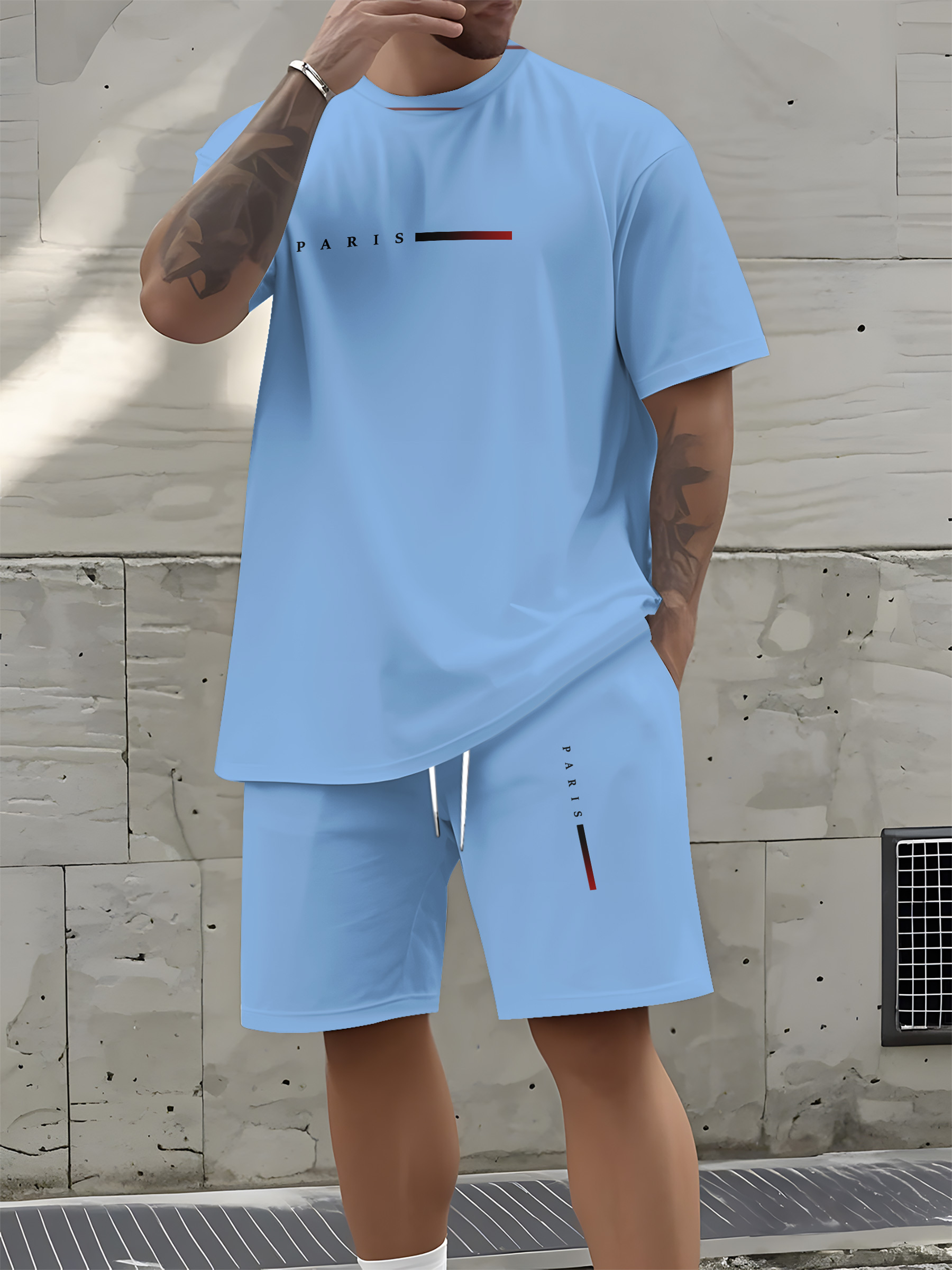 Paris Men'S Fashion - Paris Men's Casual Set Spring/Summer New