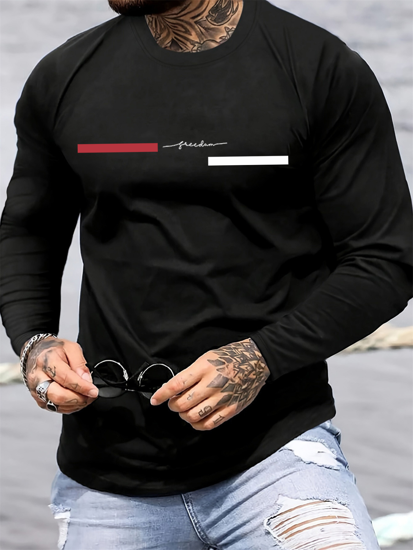 100% pure cotton men's long sl - Men Fashion Upper recensie en prijs