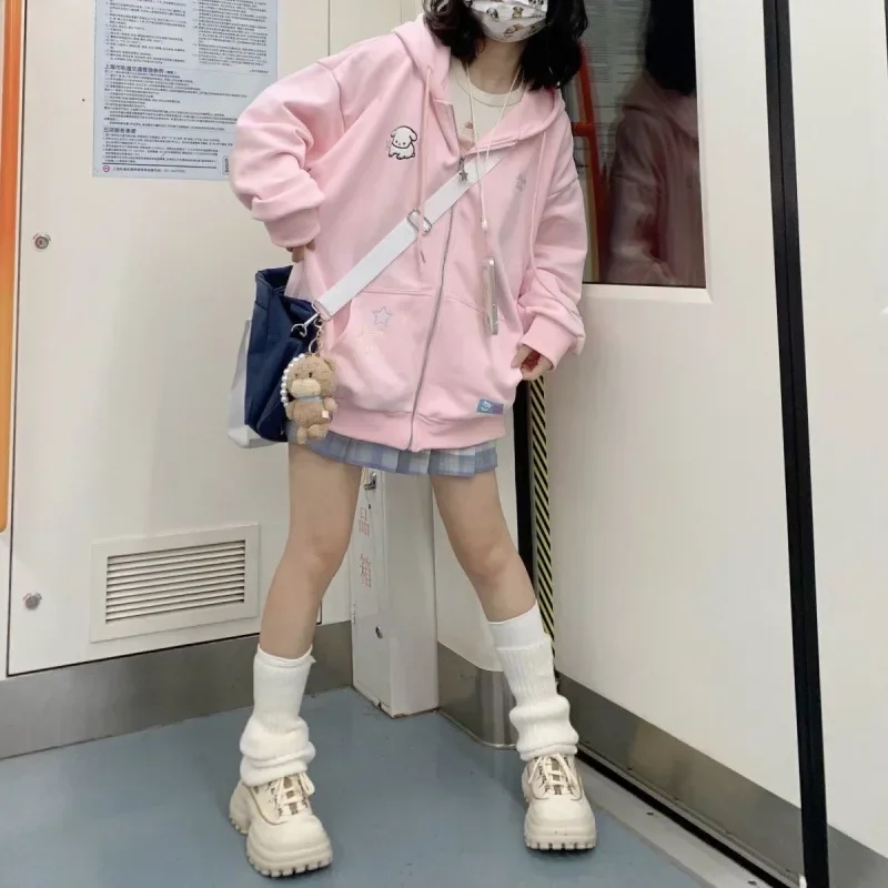 Y2K Harajuku Kawaii Japanese Z - Mens Fashion Zip Up Hoodies recensie en prijs