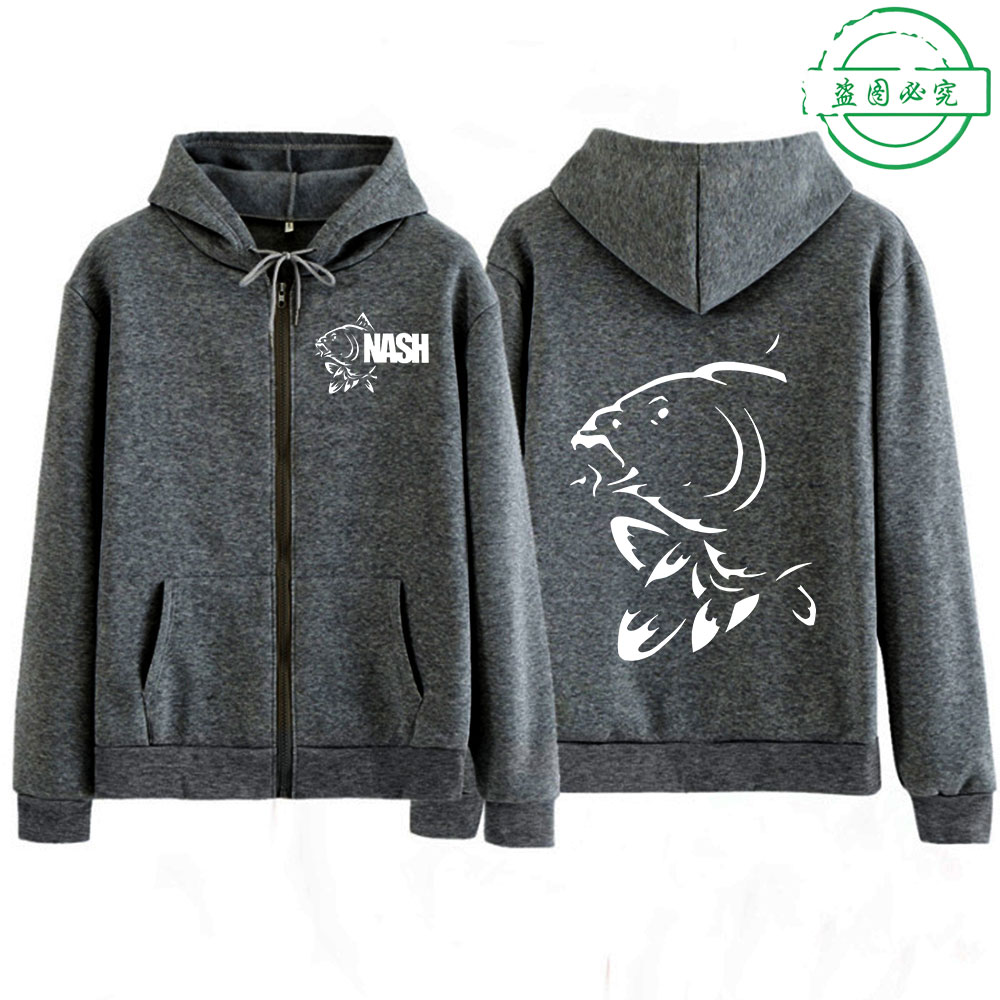 Funny Fishinger Carp Fish Fish - Mens Fashion Zip Up Hoodies recensie en prijs