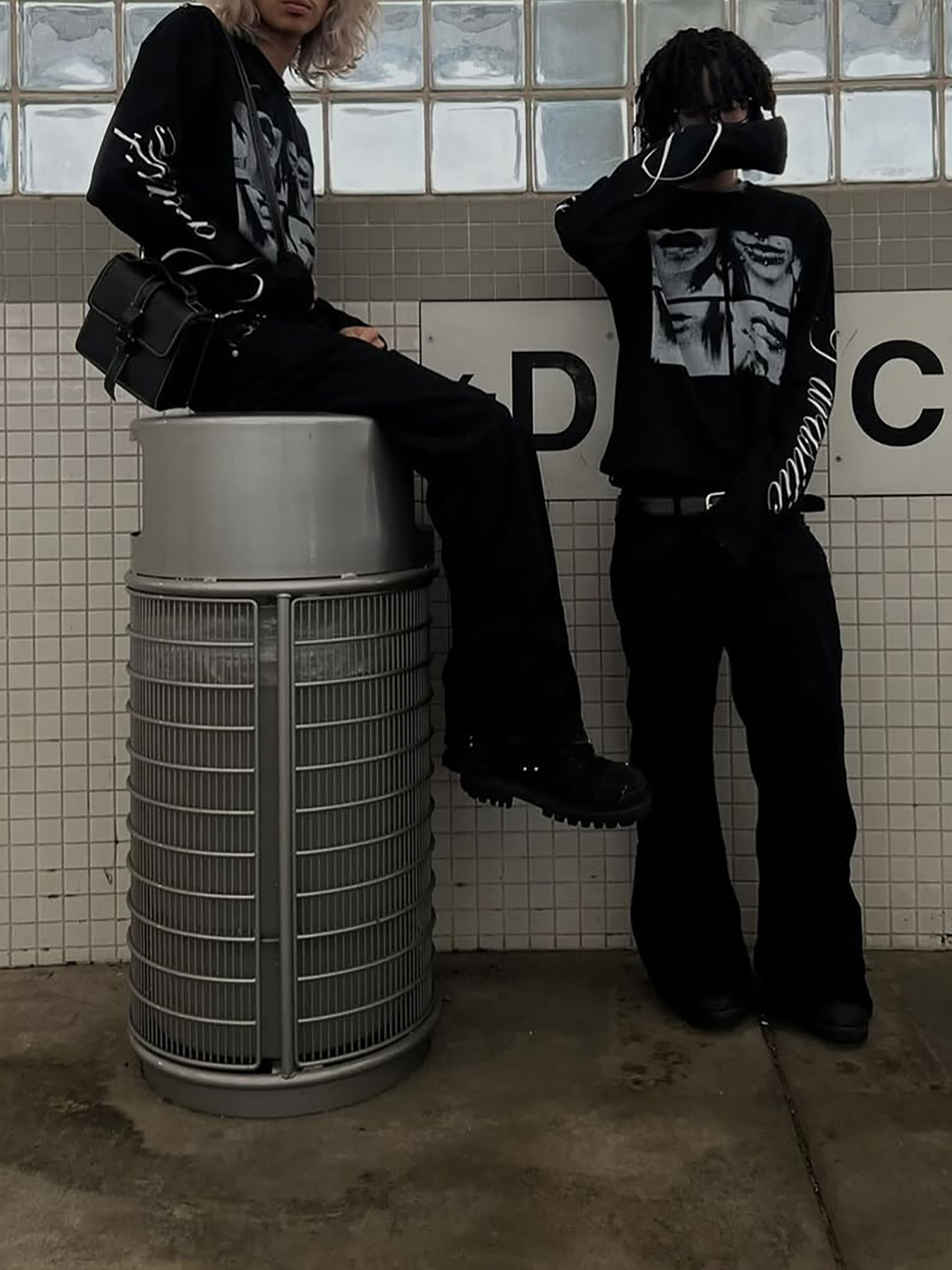 Dark style street punk unisex  - Men Fashion Upper recensie en prijs
