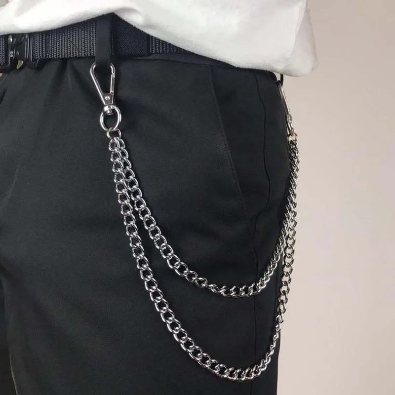 Punk Metal Double Layered Pant - Jeans Pants Fashion Men recensie en prijs