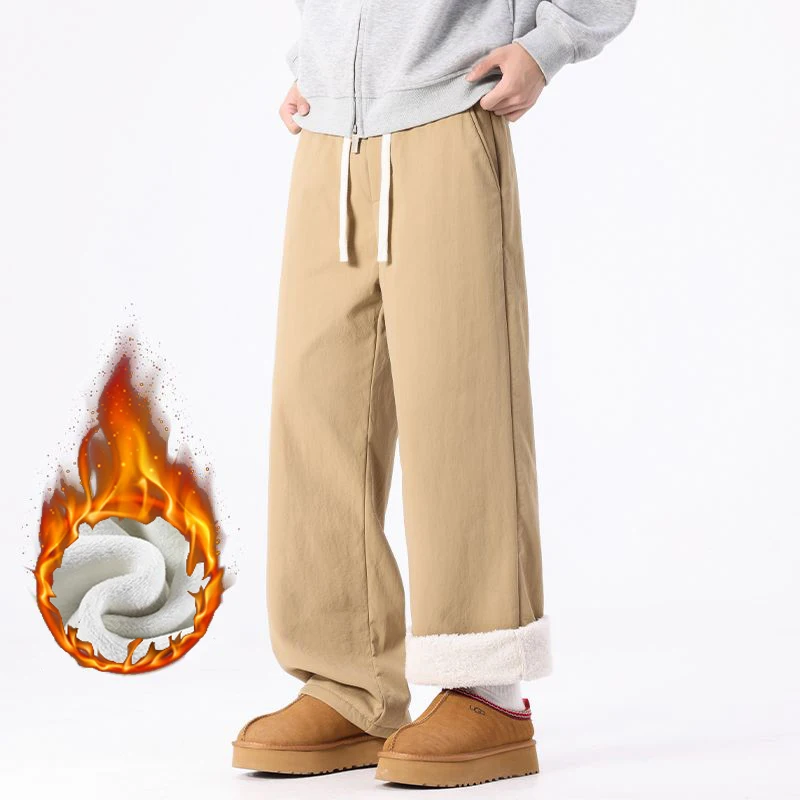 Men Fashion Autumn Winter Ther - Men'S Fashion Khaki Pants recensie en prijs