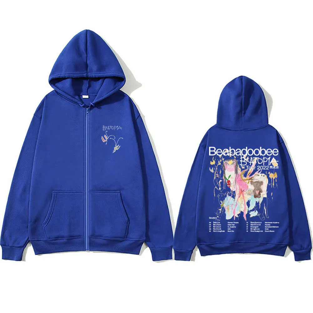 Beabadoobee Beatopia Tour Zipp - Mens Fashion Zip Up Hoodies recensie en prijs