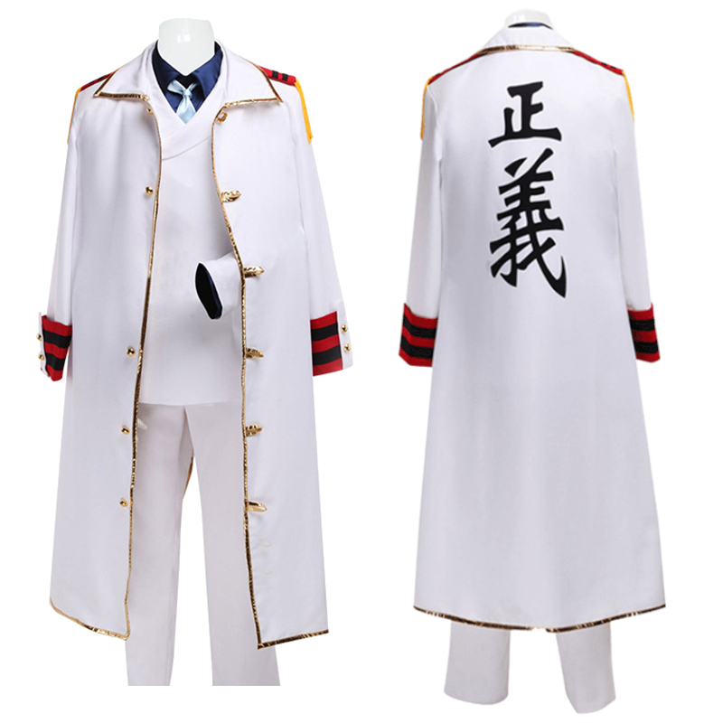 Monkey D Garp Cosplay Costume  - Trench Coat Men recensie en prijs