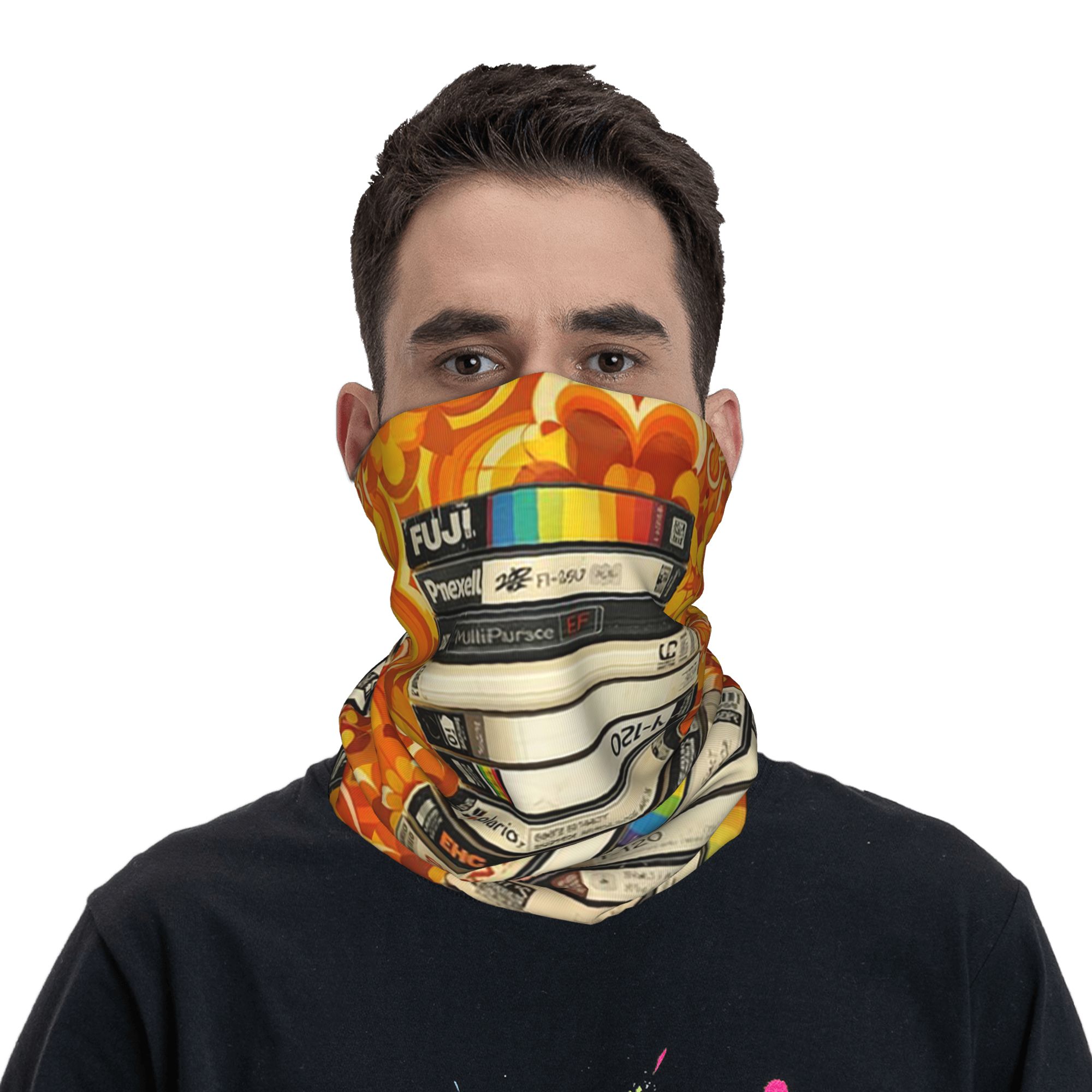 Stacked VHS Tapes 70s Floral A - Men'S Fashion 70S recensie en prijs