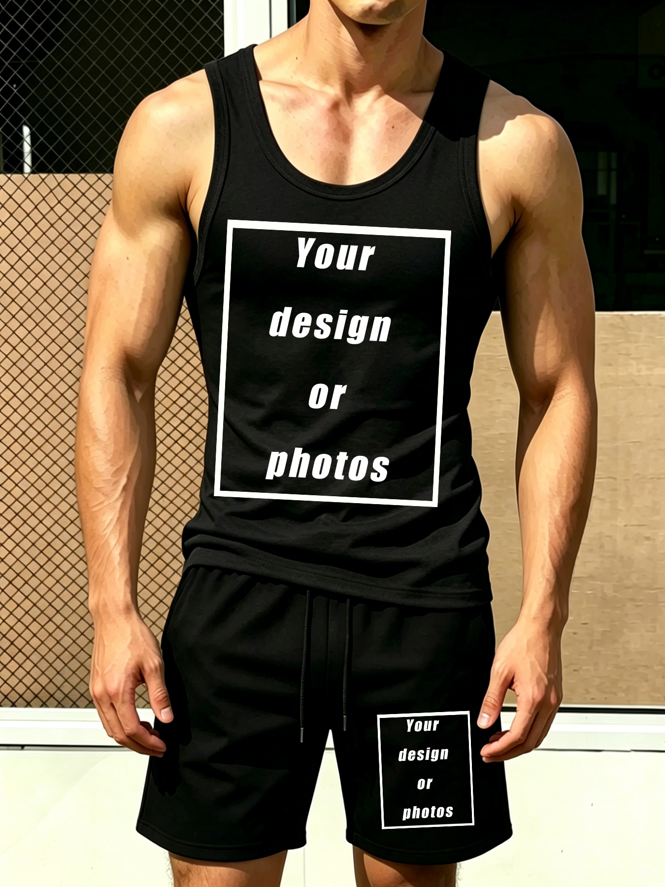 Men's Sports Tank Top Set Shor - Men'S Fashion Clothing recensie en prijs