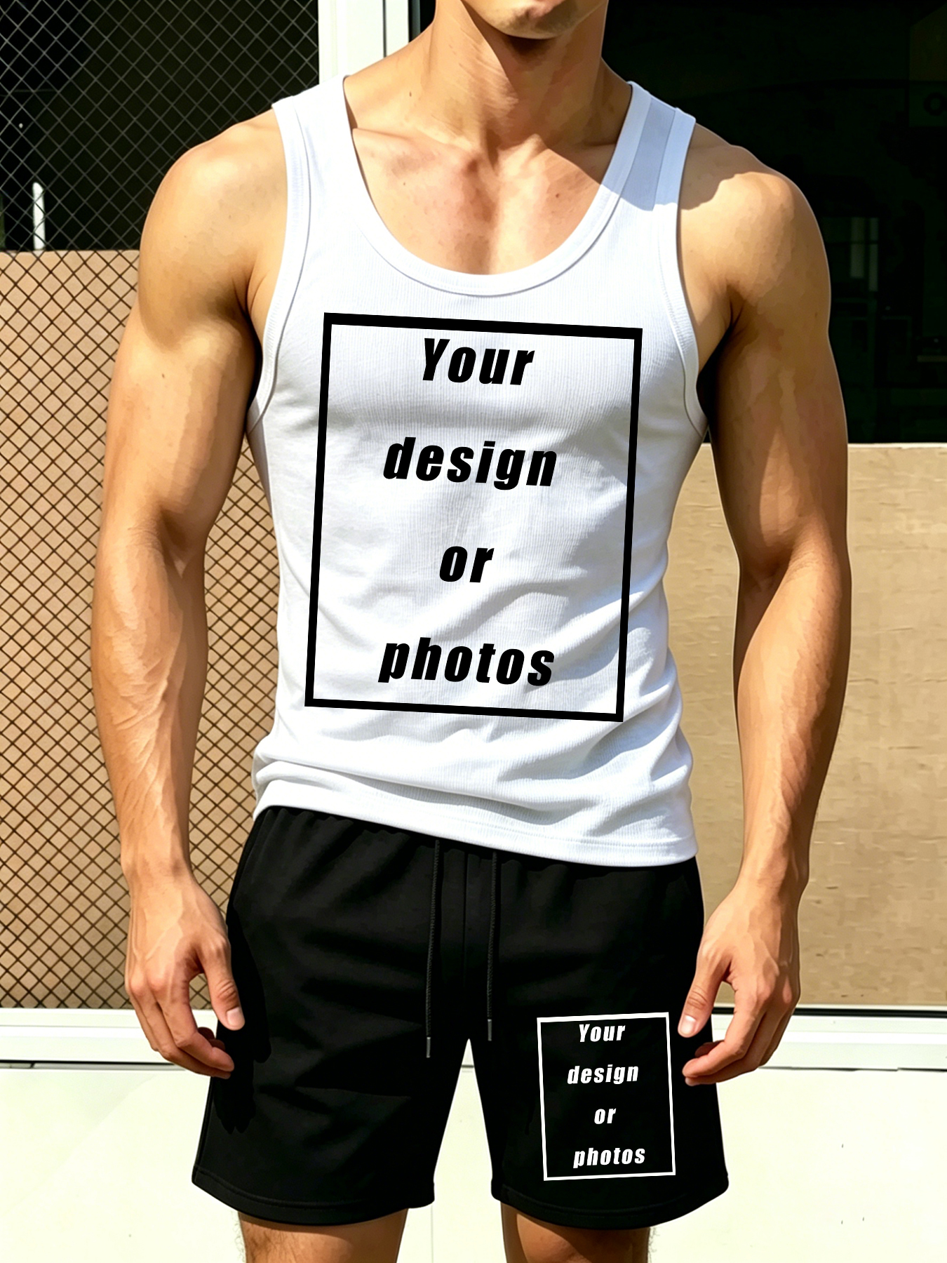 Men's Sports Tank Top Set Shor - Men'S Fashion Clothing recensie en prijs