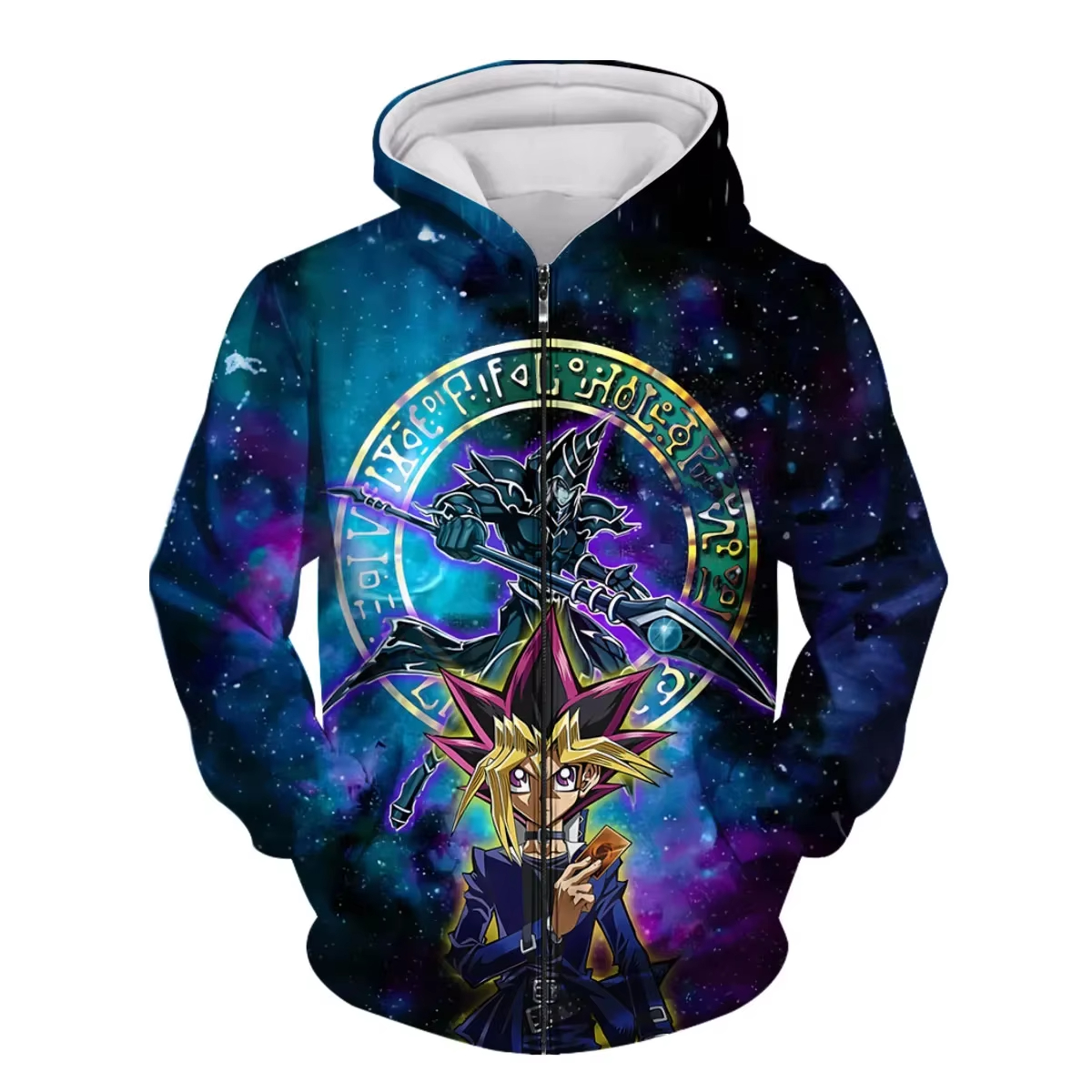 Japanese Anime Yu Gi Oh 3d Pri - Mens Fashion Zip Up Hoodies recensie en prijs