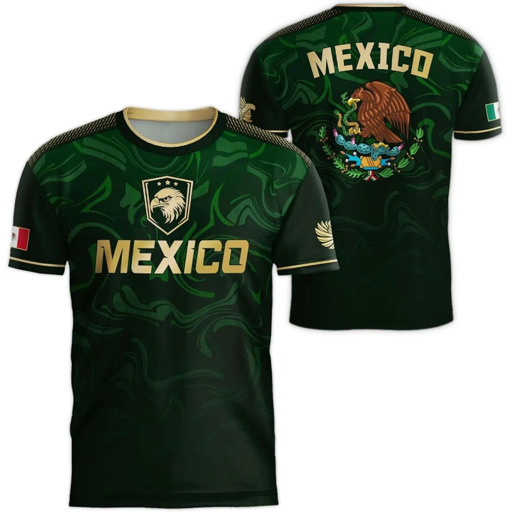 2026 Mexico National Flag Prin - Men Fashion Upper recensie en prijs