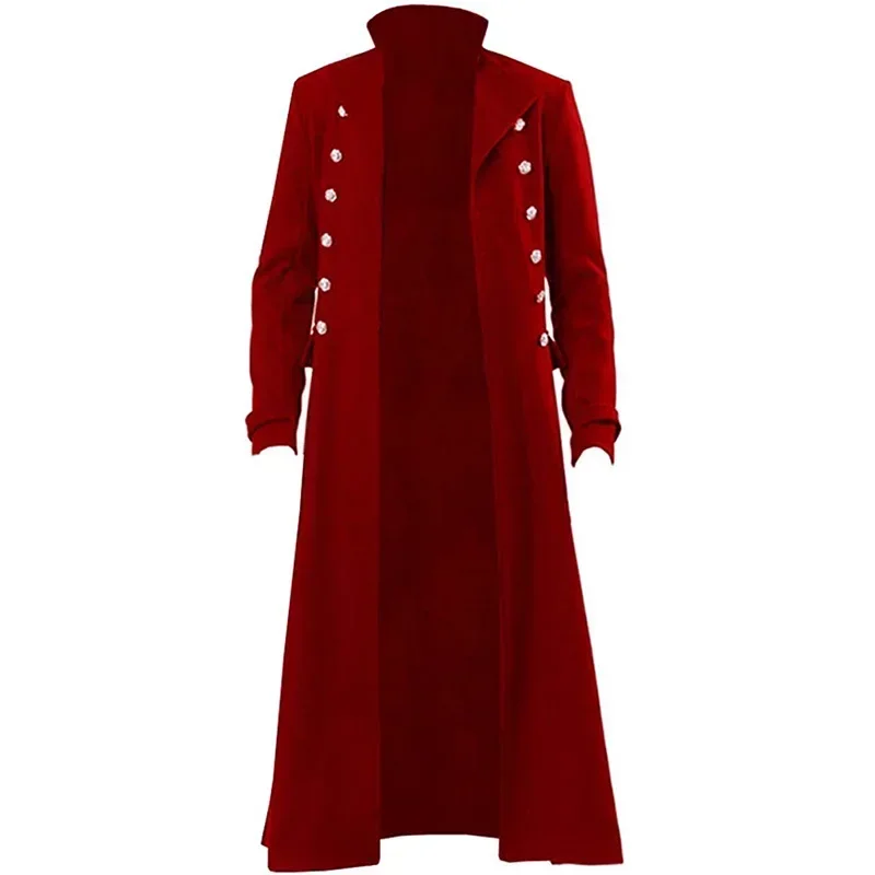 Men's Medieval Gothic Retro Mi - Trench Coat Men recensie en prijs