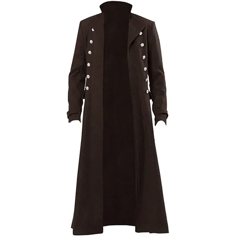 Men's Medieval Gothic Retro Mi - Trench Coat Men recensie en prijs