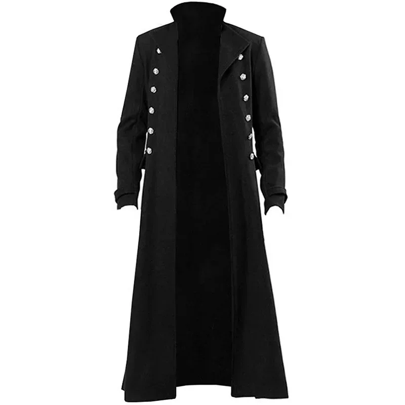 Men's Medieval Gothic Retro Mi - Trench Coat Men recensie en prijs
