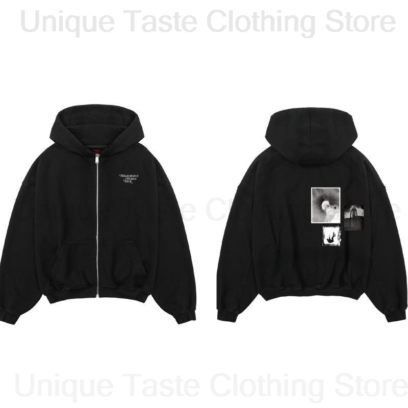 Jackson Wang MAGICMAN 2 Same Z - Mens Fashion Zip Up Hoodies recensie en prijs