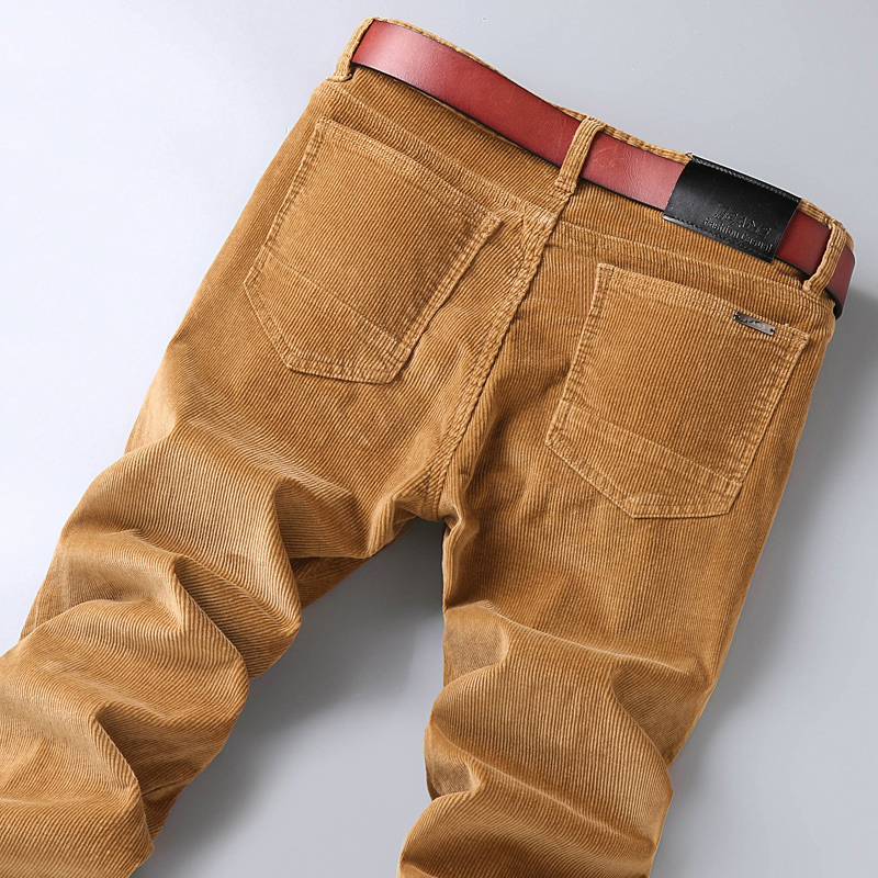 Cotton Corduroy Casual Pants M - Men'S Fashion Khaki Pants recensie en prijs