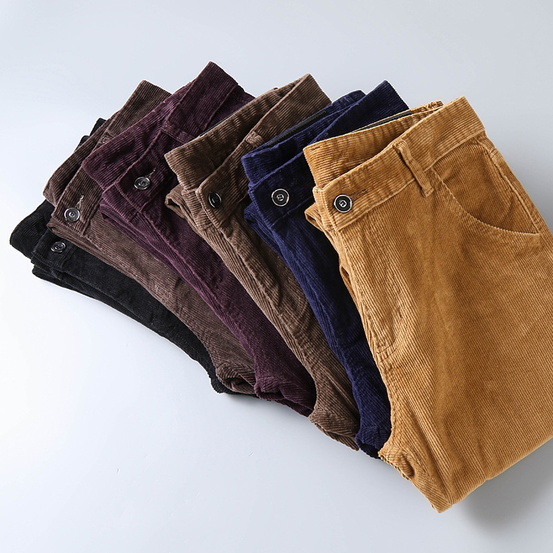 Cotton Corduroy Casual Pants M - Men'S Fashion Khaki Pants recensie en prijs