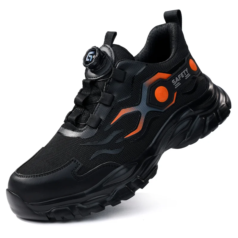 Men  Steel Toe Work Shoes Fash - Mens Fashion Trainers recensie en prijs