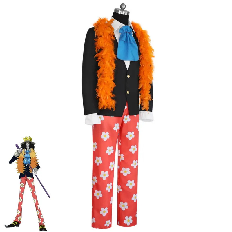 Anime Burukku Brook Cosplay Co - Trench Coat Men recensie en prijs