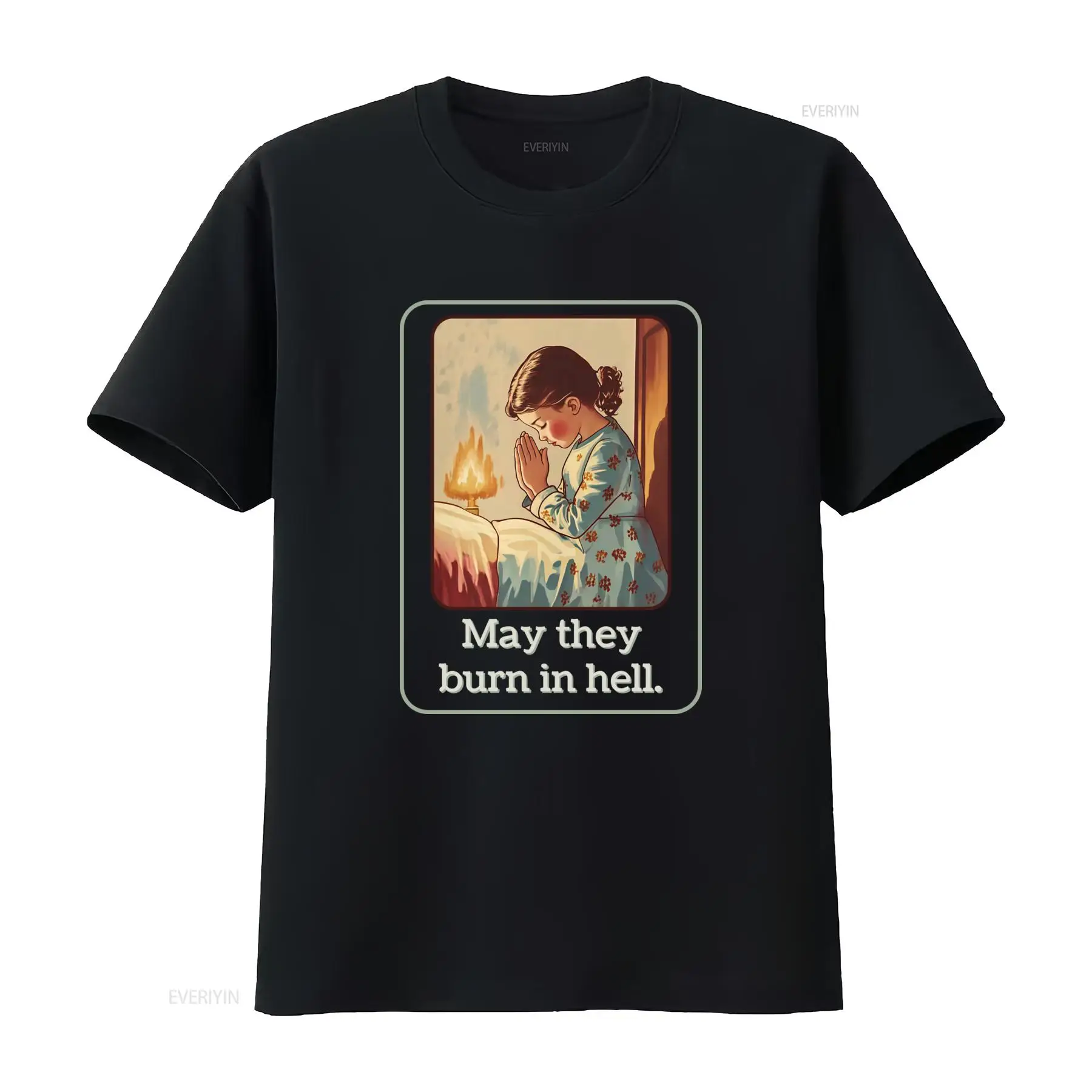 May They Burn In Hell T Shirt  - Mens Fashion In The 50S recensie en prijs
