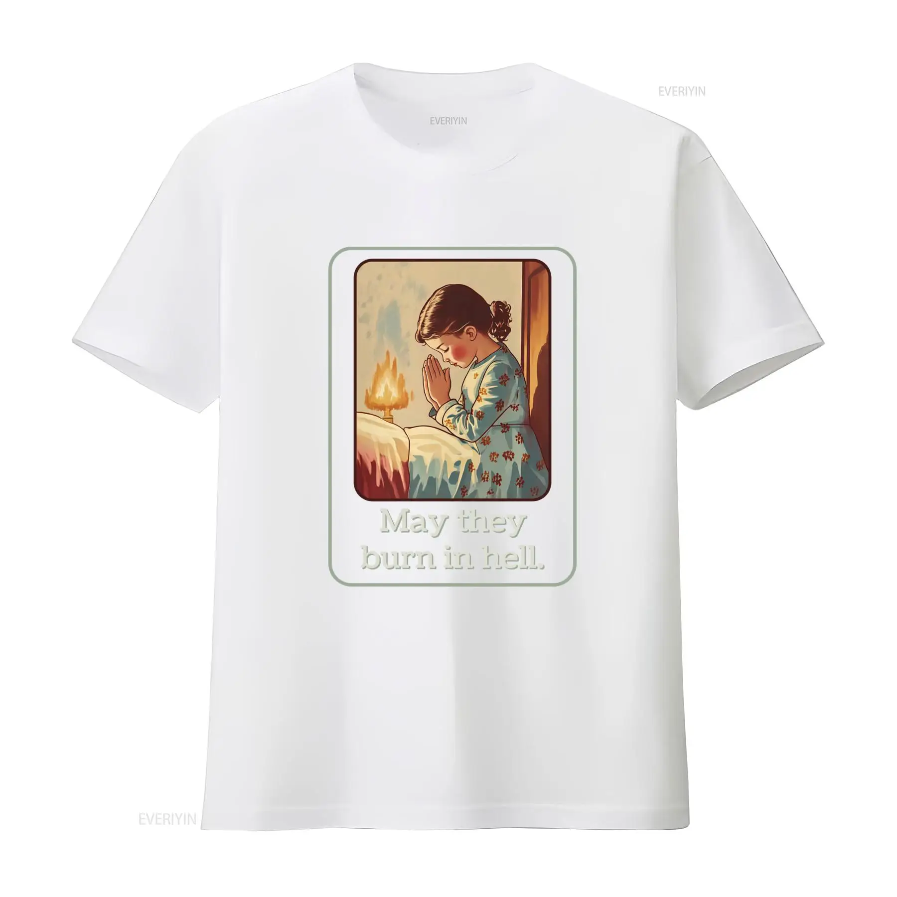 May They Burn In Hell T Shirt  - Mens Fashion In The 50S recensie en prijs