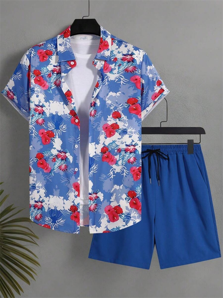 Men's Short-sleeved Shirt Set  - Men Fashion Upper recensie en prijs