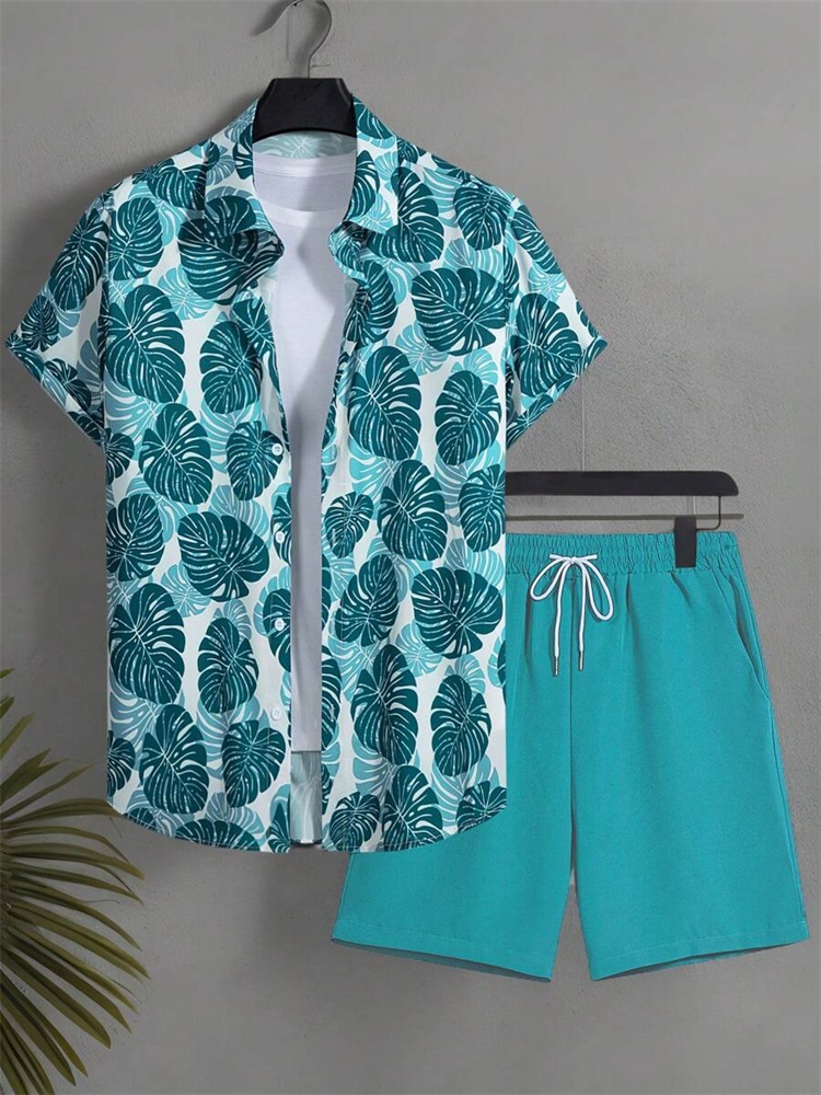 Men's Short-sleeved Shirt Set  - Men Fashion Upper recensie en prijs