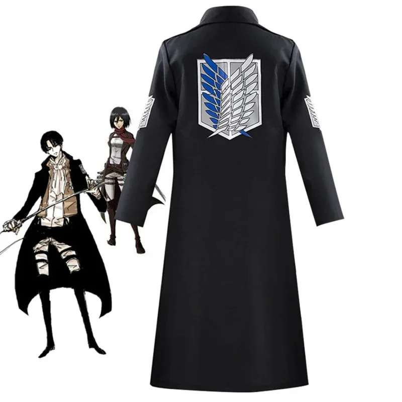 ♥ New 2026 Anime Attack on Tit - Trench Coat Men recensie en prijs
