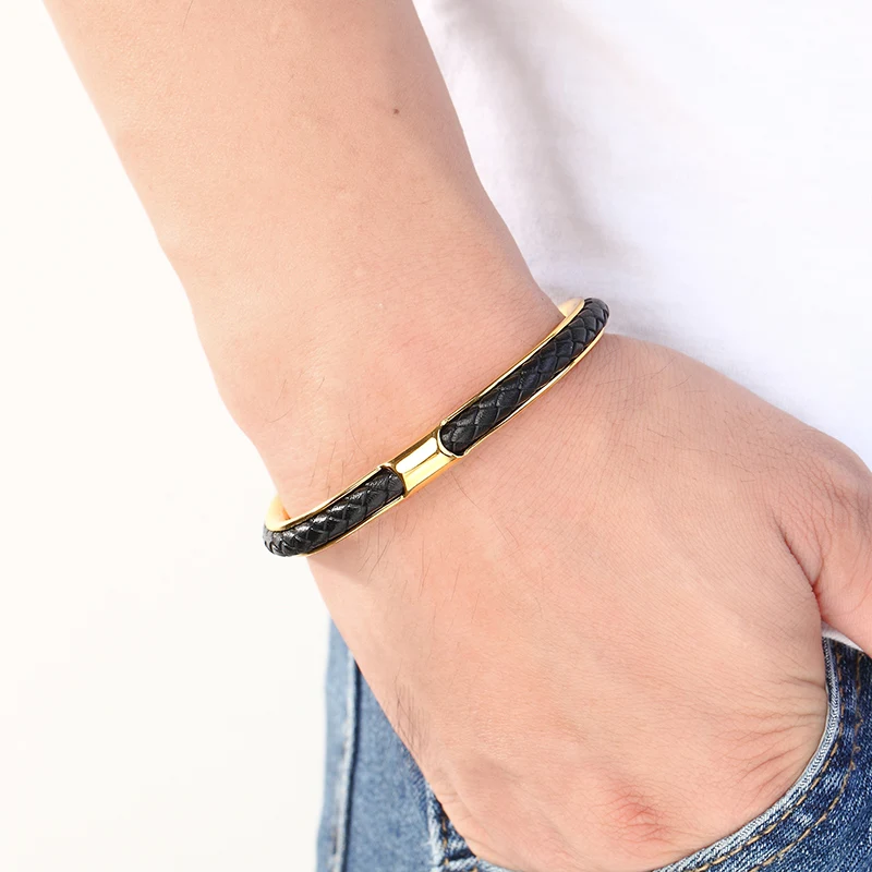 Classic Men Stainless Steel Wo - Men'S Fashion Jewelry Bracelets recensie en prijs