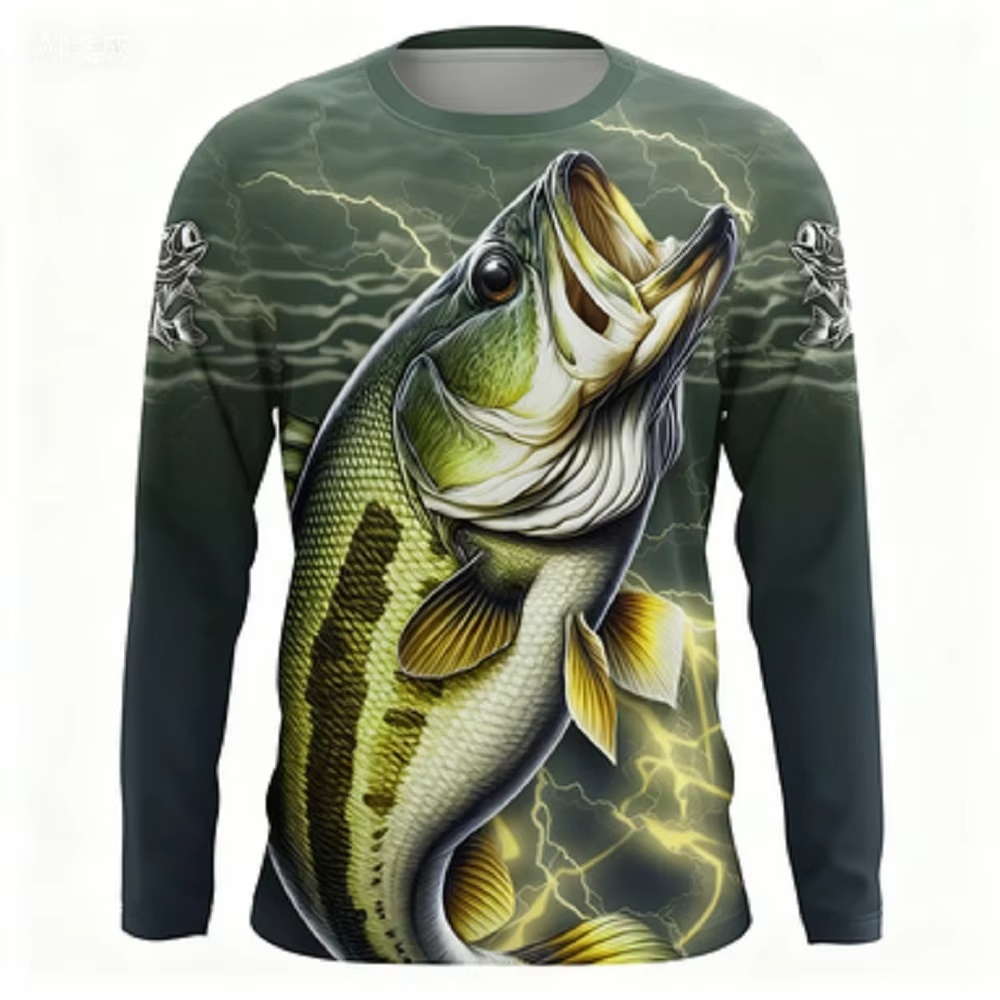Fashionable Bass Pattern Crew  - Men Fashion Upper recensie en prijs