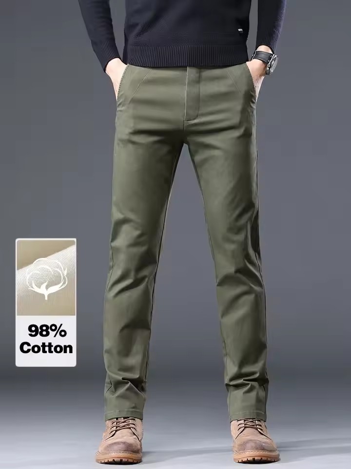 98%Cotton Men's Casual Pants B - Men'S Fashion Khaki Pants recensie en prijs