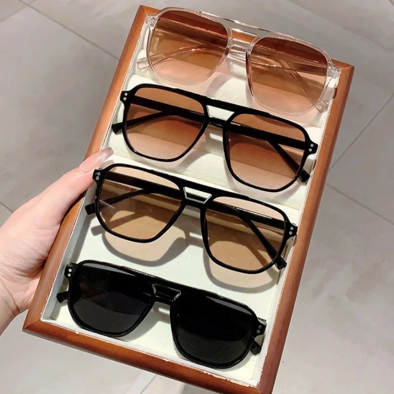 Vintage Men Women Double Bridg - Men'S Fashion Glasses recensie en prijs