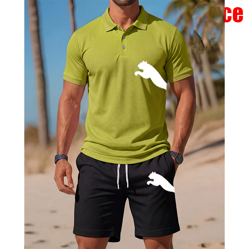 Men's Casual Short-Sleeved Pol - Men'S Fashion Polo recensie en prijs