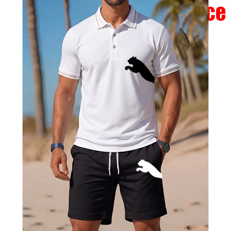 Men's Casual Short-Sleeved Pol - Men'S Fashion Polo recensie en prijs