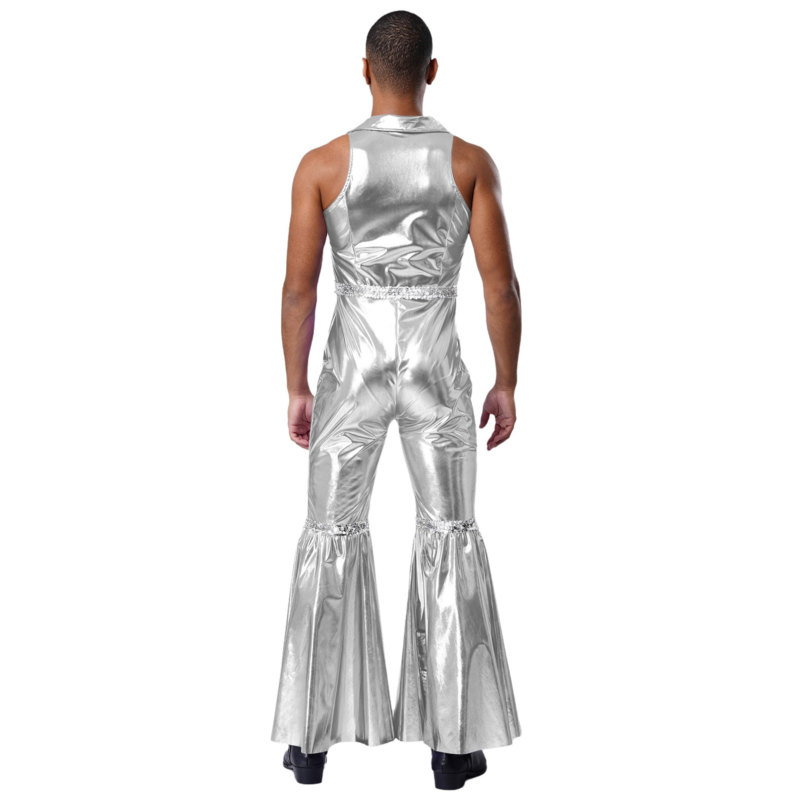 Men Fashion Shiny 70s Disco Wa - Men'S Fashion 70S recensie en prijs