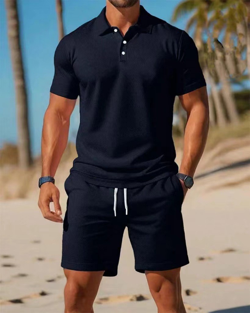 Men's polo shirt set  Summer n - Men'S Fashion Polo recensie en prijs