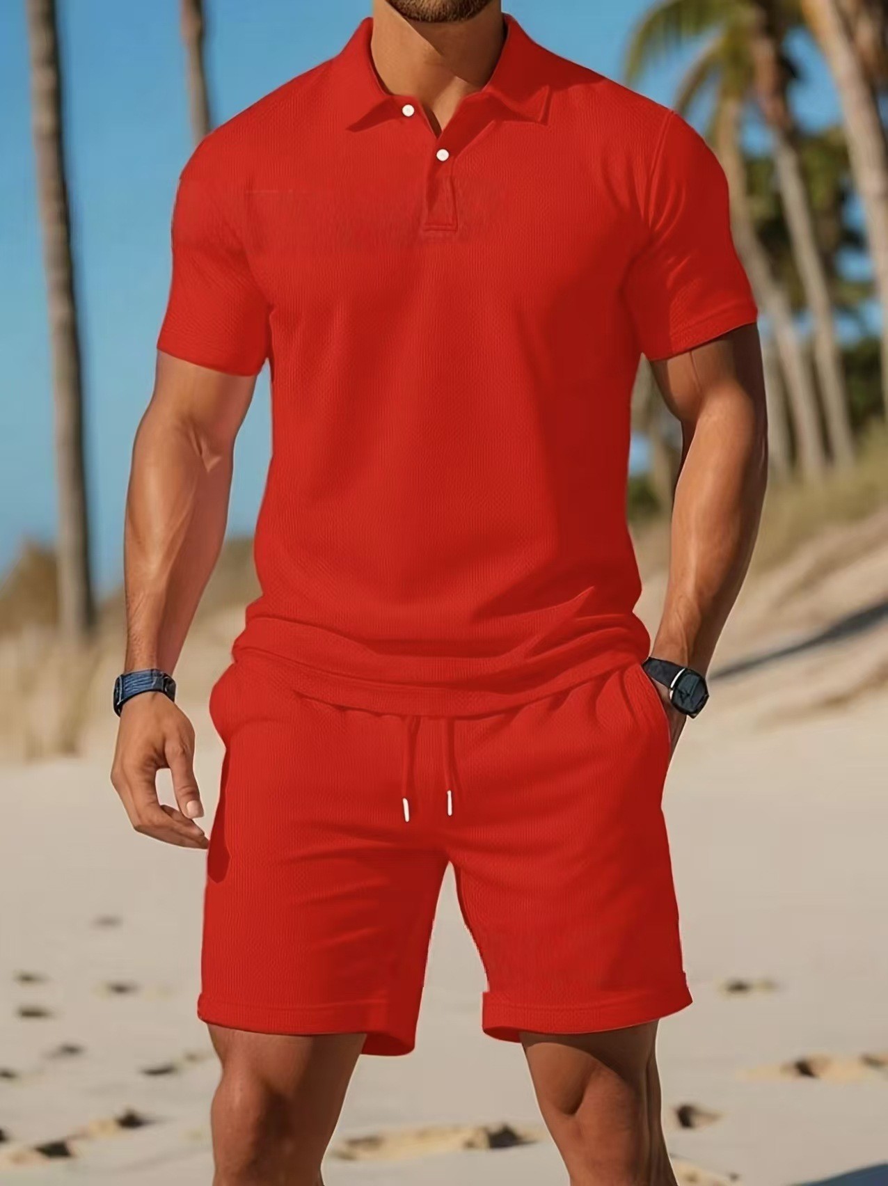 Men's polo shirt set  Summer n - Men'S Fashion Polo recensie en prijs