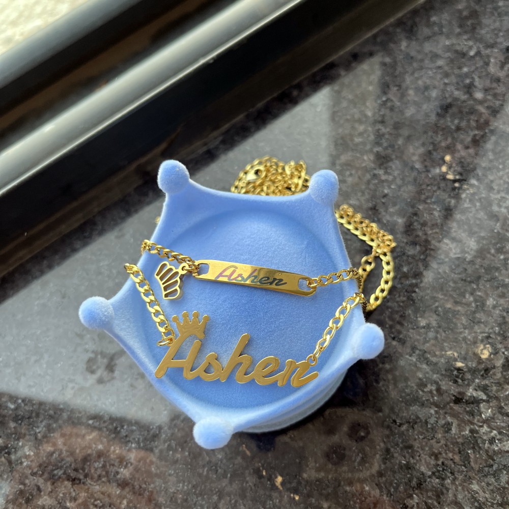 DUOYING Custom Name Necklace F - Men'S Fashion Jewelry Bracelets recensie en prijs