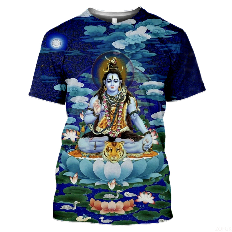 Summer Fashion Indian Deities  - Men'S Fashion Oversized T Shirt recensie en prijs