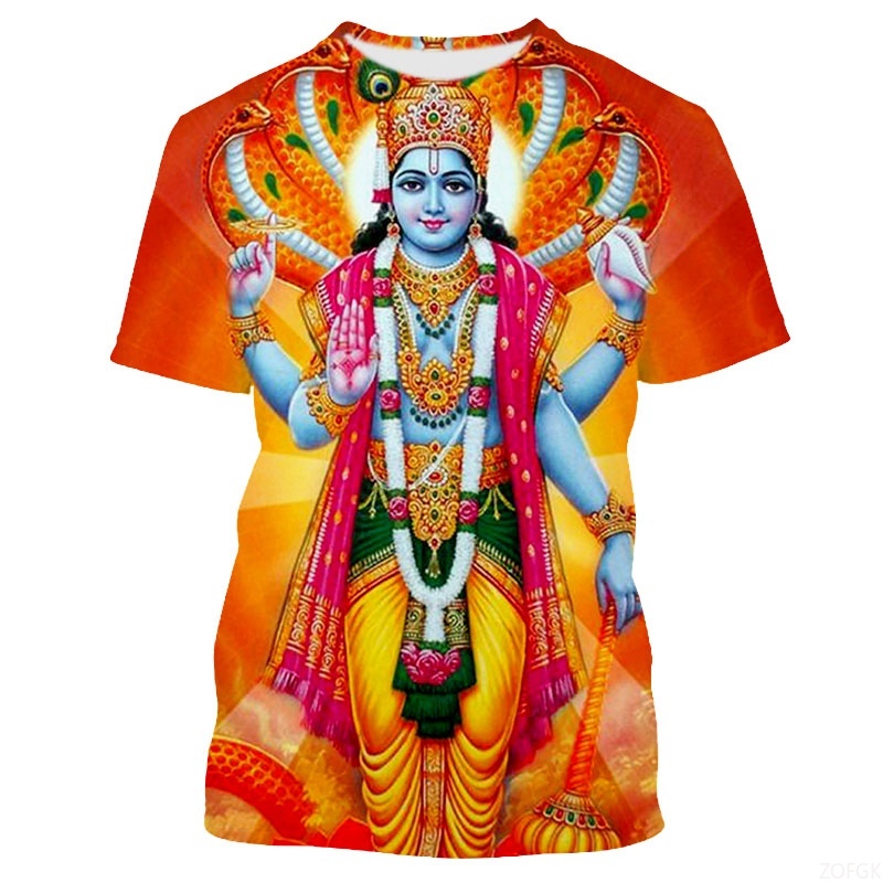 Summer Fashion Indian Deities  - Men'S Fashion Oversized T Shirt recensie en prijs