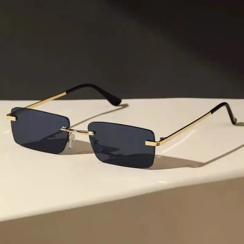 Retro Men Metal Square Rimless - Men'S Fashion Glasses recensie en prijs