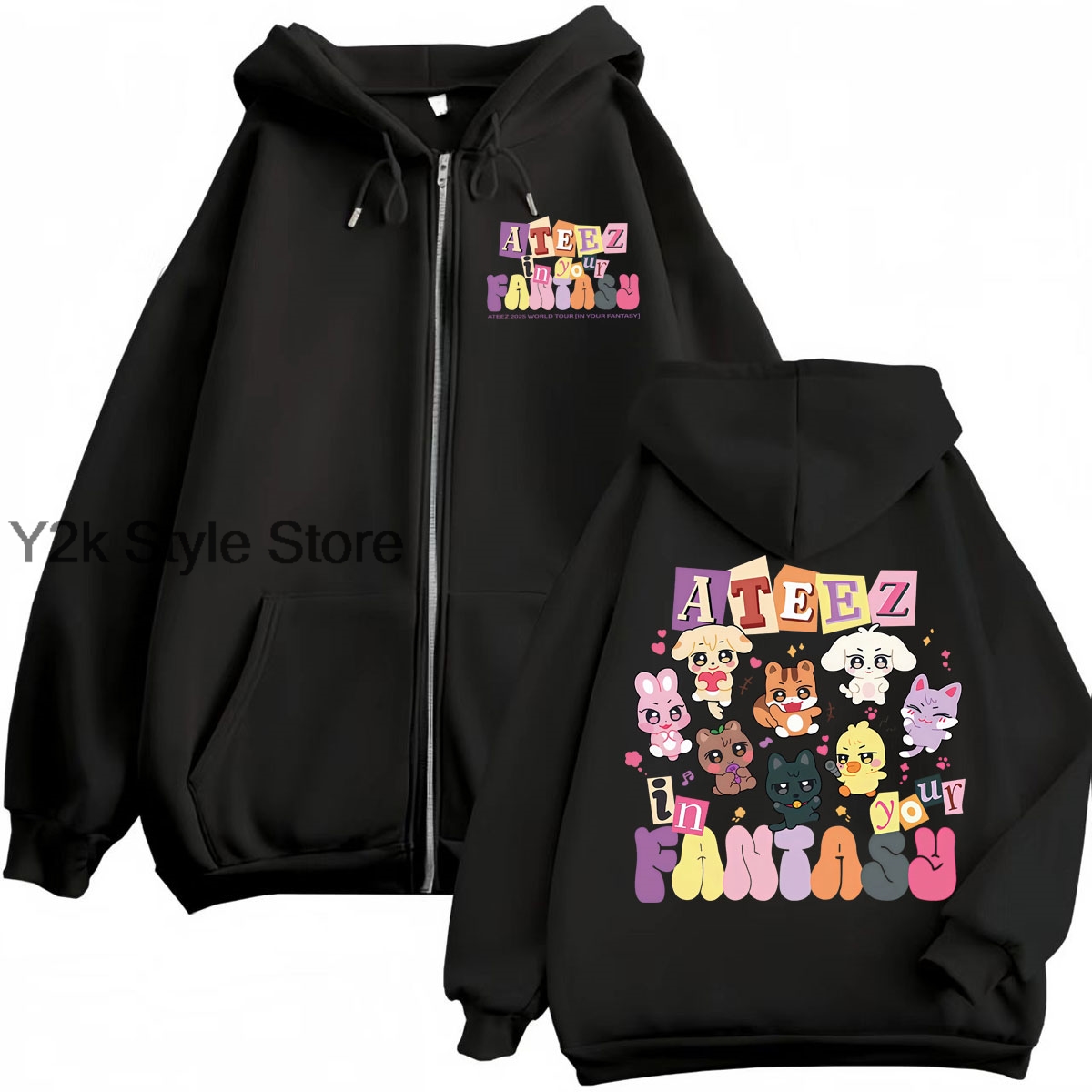World Tour 2025 Zip Up Sweatsh - Mens Fashion Zip Up Hoodies recensie en prijs