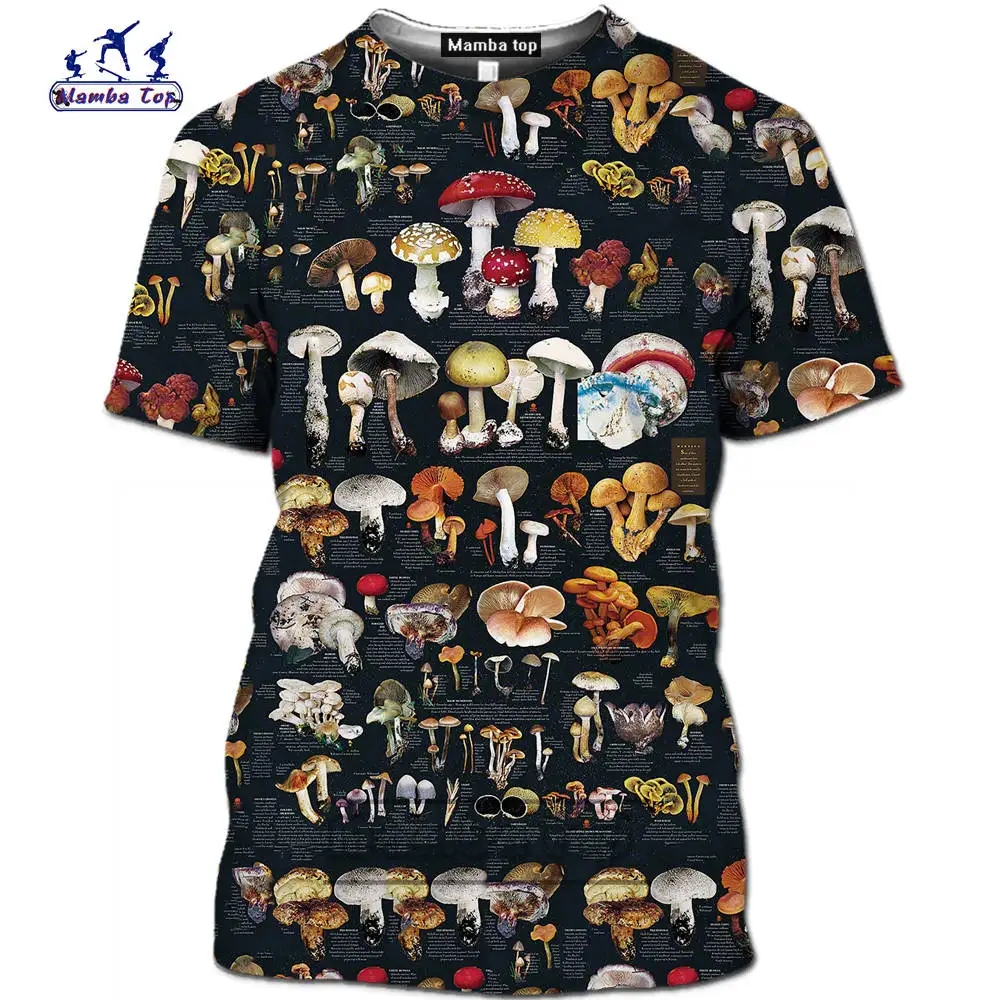 Men T-shirt Retro Mushroom Tee - Men'S Fashion Oversized T Shirt recensie en prijs
