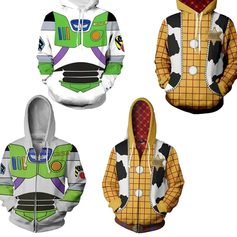 Anime Woody 3D Print Hoodies J - Trench Coat Men recensie en prijs