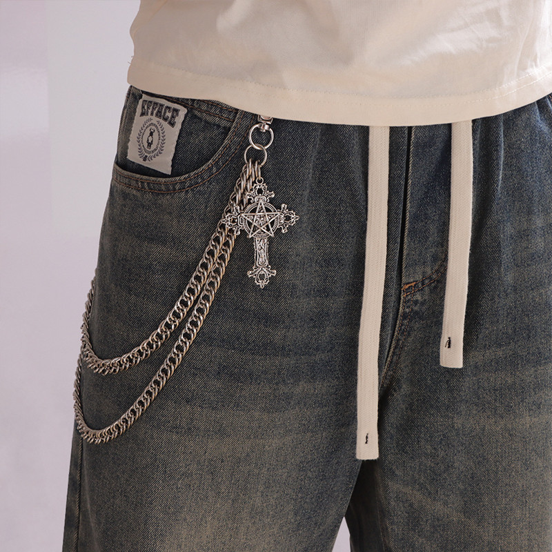 Fashion Punk Metal Pants Chain - Jeans Pants Fashion Men recensie en prijs